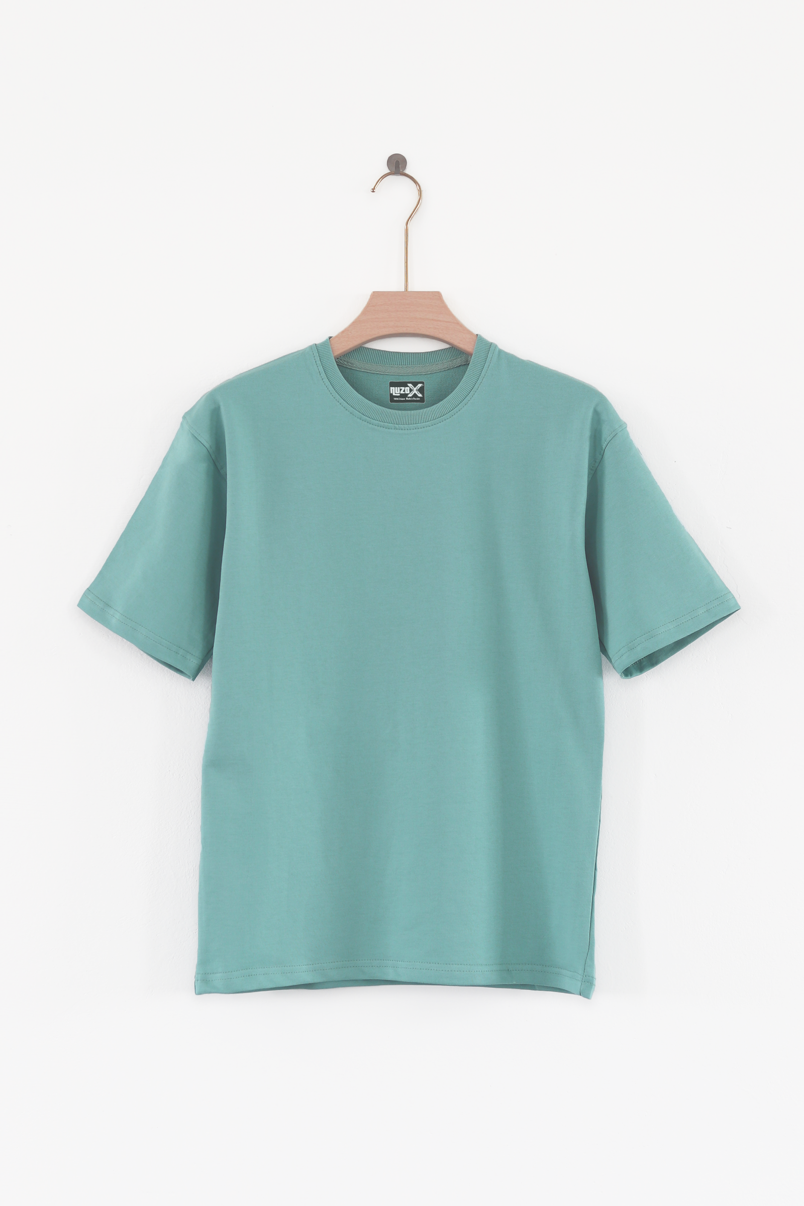 Oversized Unisex - French Terry Cotton(Pista Green)